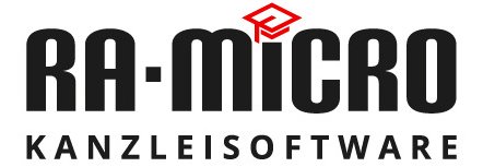 RA-MICRO Kanzleisoftware für Rechtsanwälte